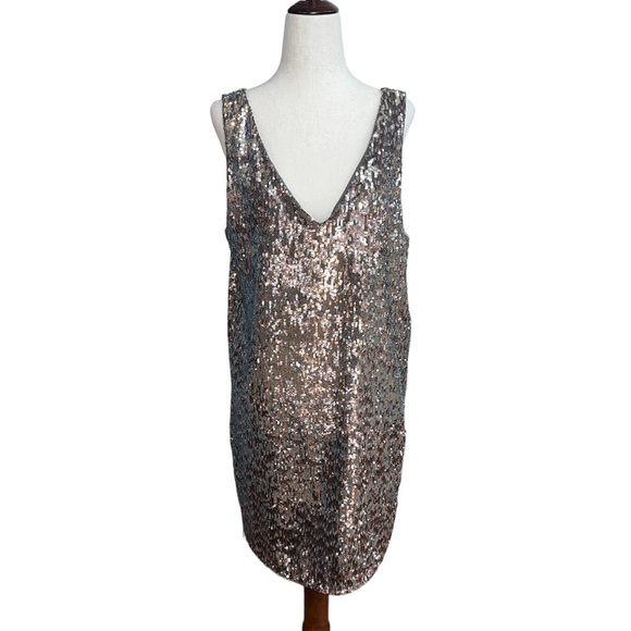 Sam Edelman Winter Folklore Sequin Dress - Picture 7 of 9